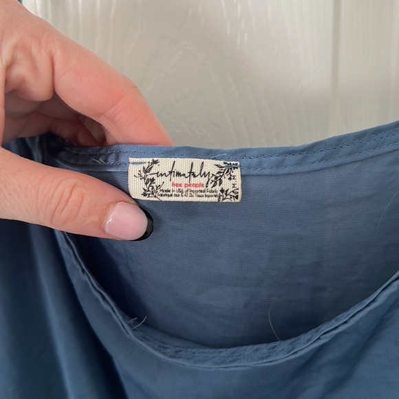 light blue body suit - free people - Picture 3 of 4